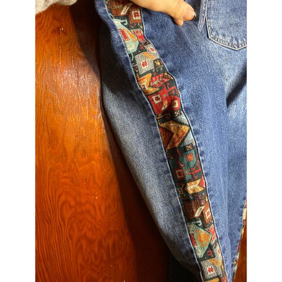 BDG Western Aztec Tribal Denim Jeans 28 - Picture 5 of 6